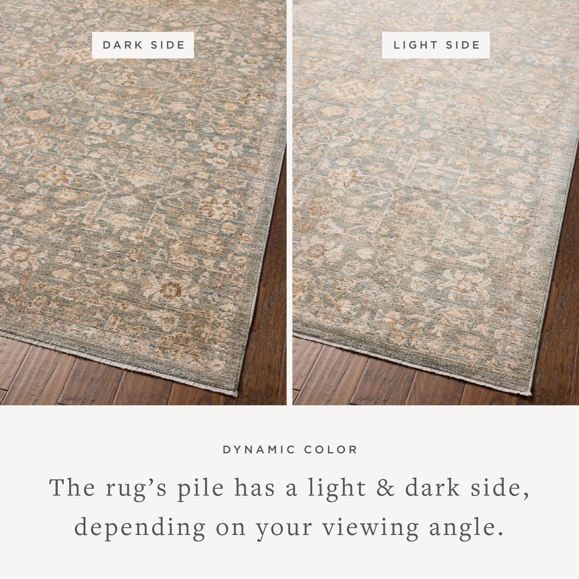 Chris Loves Julia x Loloi Palma Blue / Natural 2'-7" x 10'-0" Runner Rug