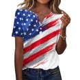 thumbnail image 2 of 250Th Anniversary USA Shirt for Celebrate 250th Anniversary of America Patriotic Veteran Tee America 250 Merchandise Short-Sleeved Top for Woman, 2 of 5