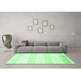 thumbnail image 3 of Ahgly Company Indoor Rectangle Abstract Emerald Green Contemporary Area Rugs, 8' x 10', 3 of 4