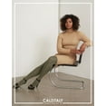 thumbnail image 5 of CALZITALY Plus Sizes Anti-Chafing Opaque Tights | 60 DEN | L - 4XL | Black | Italian Hosiery (XL, Olive Green), 5 of 7