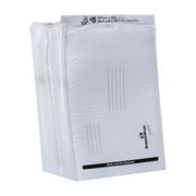 Duck 10.5" x 15" Poly Bubble Solid White Shipping Mailers, 25-Pack