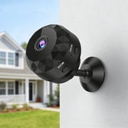 ZYXWVU Indoor Security Camera 1080P WiFi Dome Pet Cam App Control Motion Detection Home Surveillance Camera For Baby Kid Pet Monitor Black