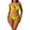 Yellow, variant on asddcavvf Bikinis Sets for Women Plus Size Bathing Suit for Women Sexy Backless String Two Piece Tri