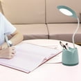 thumbnail image 4 of Dorm room essentials, Three-speed Eye Protection Desk Lamp Learning USB Dormitory Student Homework Pen Eye Protection Desk Lamp Rechargeable Dormitory Bedside Reading Lamp, 4 of 6