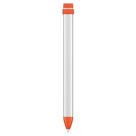 Logitech - Crayon Digital Pencil for All Apple iPads (2018 releases and later) - Orange