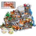 thumbnail image 2 of 1315pcs Compatible With 21137 Minecraft Building Blocks Cave Elevator Village Doll Modular Building Blocks Diy Children's Toys, 2 of 2