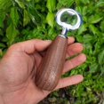 thumbnail image 4 of Bottle Opener Wood Handle Drink Cap Lid Beer Bottle Opener Easy to Carry Launcher Kitchen Gadget Too, 4 of 5