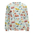 thumbnail image 7 of Fire Engine Car Truck Mom Sweatshirt For Women Long Sleeve Pullover, 7 of 7