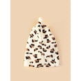 thumbnail image 3 of Coral Fleece Leopard Print Pet Hat, 3 of 5