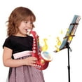 thumbnail image 1 of Plastic Saxophone Toy with Lights and Music | Portable Musical Instrument | 8 Scale Keys & Functions | Light Effects | Educational Early Learning Gift | 1 Piece | Battery Powered, 1 of 9