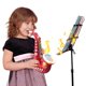 thumbnail image 1 of Juguetes de piscina Juguetes para niños Saxofón Saxofón de plástico con luces y música Instrumento musical portátil Juguetes para niños Juguetes de saxofón Juguetes de aprendizaje temprano para niños, 1 of 9