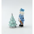 thumbnail image 4 of Ceramic Blue Nutcracker Christmas Tree Salt and Pepper Shakers, 4 of 5