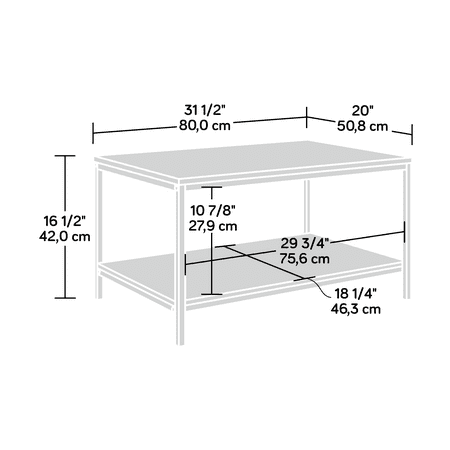 Sauder - North Avenue Coffee Table - Brown