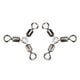 thumbnail image 3 of 20 Unids/set Durable 3 vías Pesca Giratorio Anillos Sólidos Conectores Accesorios (4#), 3 of 8