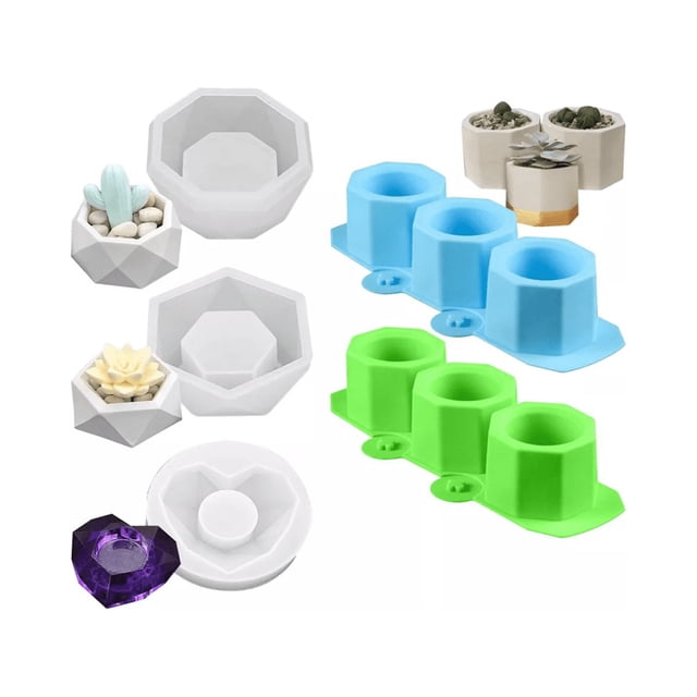 5pz Moldes Para Jardineras Pequeñas Moldes Para Plantas