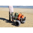 thumbnail image 7 of YakAttack SandRig Surf Cart Heavy-Duty 20”x36” w/ 16” Balloon Tires, 7 of 7