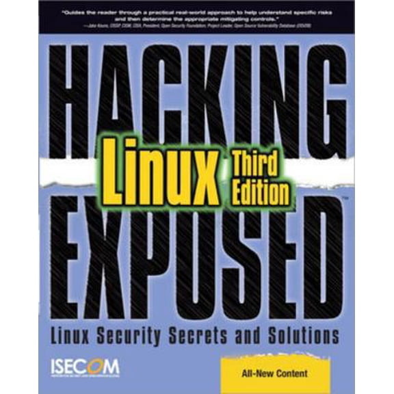 Pre-Owned Hacking Exposed Linux: Linux Security Secrets and Solutions (Paperback) 0072262575 9780072262575