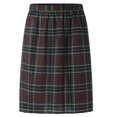 thumbnail image 1 of Birdeem Jupe Plissée à Boutons-Pression pour Hommes, Taille Élastique, Jupe Courte Décontractée, 1 of 5