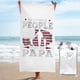 thumbnail image 1 of Toalla de playa My Favorite People Call Me Papa Toallas de baño de microfibra Manta de playa suave para desfiles Natación Yoga Mujeres Hombres, 1 of 4