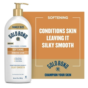 Gold Bond Softening Hydrating Lotion, 20 oz., With Shea Butter