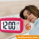 thumbnail image 1 of Temperatura Despertador Led Retroiluminación Digital Calendario Snooze Reloj (Rojo), 1 of 4