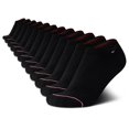 thumbnail image 1 of Calcetines Tommy Hilfiger No Show para mujer, paquete de 12, tallas 4-10, color negro, 1 of 5