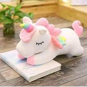 Unicorn Action Figure Plush Toy Huggable Bear Doll Doll Girl Sleeping Long Pillow Cute Bed Gir