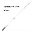 thumbnail image 4 of Quad-Band Mobile Ham Antenna for CB/VHF/UHF/GMRS with 16ft Cable & Mount, 4 of 13