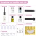 thumbnail image 4 of PINKZIO Lash Lift Kit Eyelash Perm Kit, Professional Eyelash Lash Curling, Semi-Permanent Curling Perming Suitable For Salon, Pink, 4 of 8