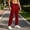 Red, variant on Xdegoge Pants for Men Active Elastic Waist Drawstring Athletic Comfy Mesh Breathable Quick Dry Bottoms with Pockets Jogging Gym Workout Casual Wear