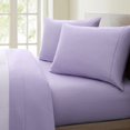 thumbnail image 2 of Bamboohart Fresh Linen Collection United 1200 Thread Count 100% Egyptian Quality Cotton Solid Sheet Set (King  Navy), 2 of 7