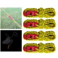 thumbnail image 4 of Cuerda para de 4 piezas , portátil, ligera, para exteriores, cuerdas de , cable de longitud para , amarillo DYNWAVEMX Cuerda de tienda, 4 of 8