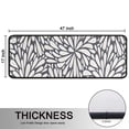 thumbnail image 5 of Kitchen Rugs Sets Of 2,Light Dark Floral Burst Pattern Anti Fatigue Kitchen Mat Rugs Non Slip Washable,Decorative Kitchen Floor Mats for Kitchen,Sink,Laundry,17"x47"+17"x47", 5 of 5