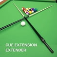 thumbnail image 5 of Pool Cue Extension Extender Indoor Entertainment Telescopic Cue Extension for Billiard Pool Cue, 5 of 8