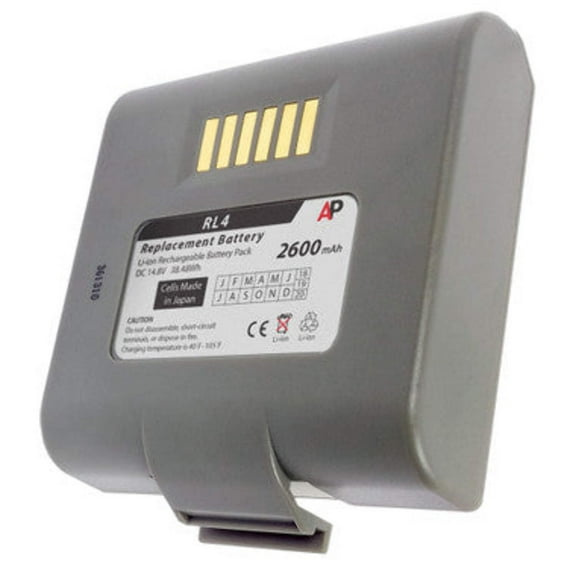 Replacement Battery for Datamax-O'Neil RL3 & RL4 Mobile Printers. 2600 mAh