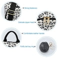 thumbnail image 7 of FORMRS Women's Travel Backpack Purse Anti-Theft Hidden Pockets Casual Shoulder Bag, Gray Leopard Pattern, 7 of 7