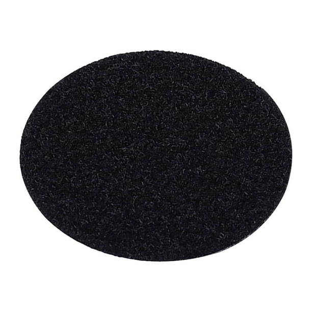 Bearachild Tapete antideslizante para el suelo, tapete con cinta, pinza para alfombra, moneda Tela de costura y artesanía negro 50 pares