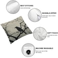 thumbnail image 6 of nygtbtfer on a Tree Branch Pillow Case Black White (Bird) White, 6 of 7