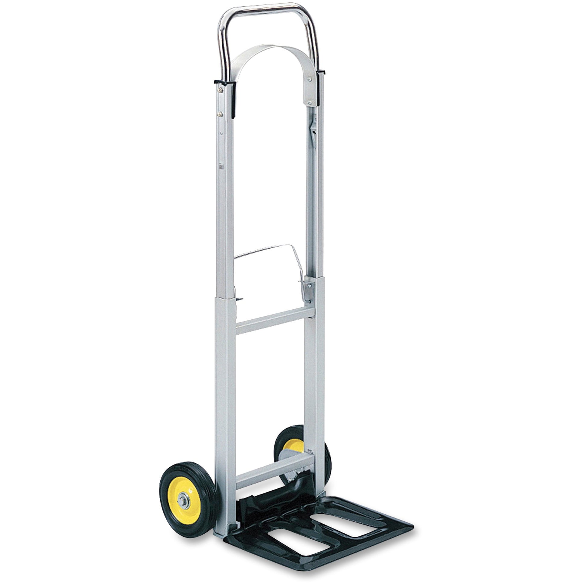 Telescoping Handle Collapsible 500 lbs Capacity Safco Products Stow Away Heavy-Duty Hand Truck 4055NC 