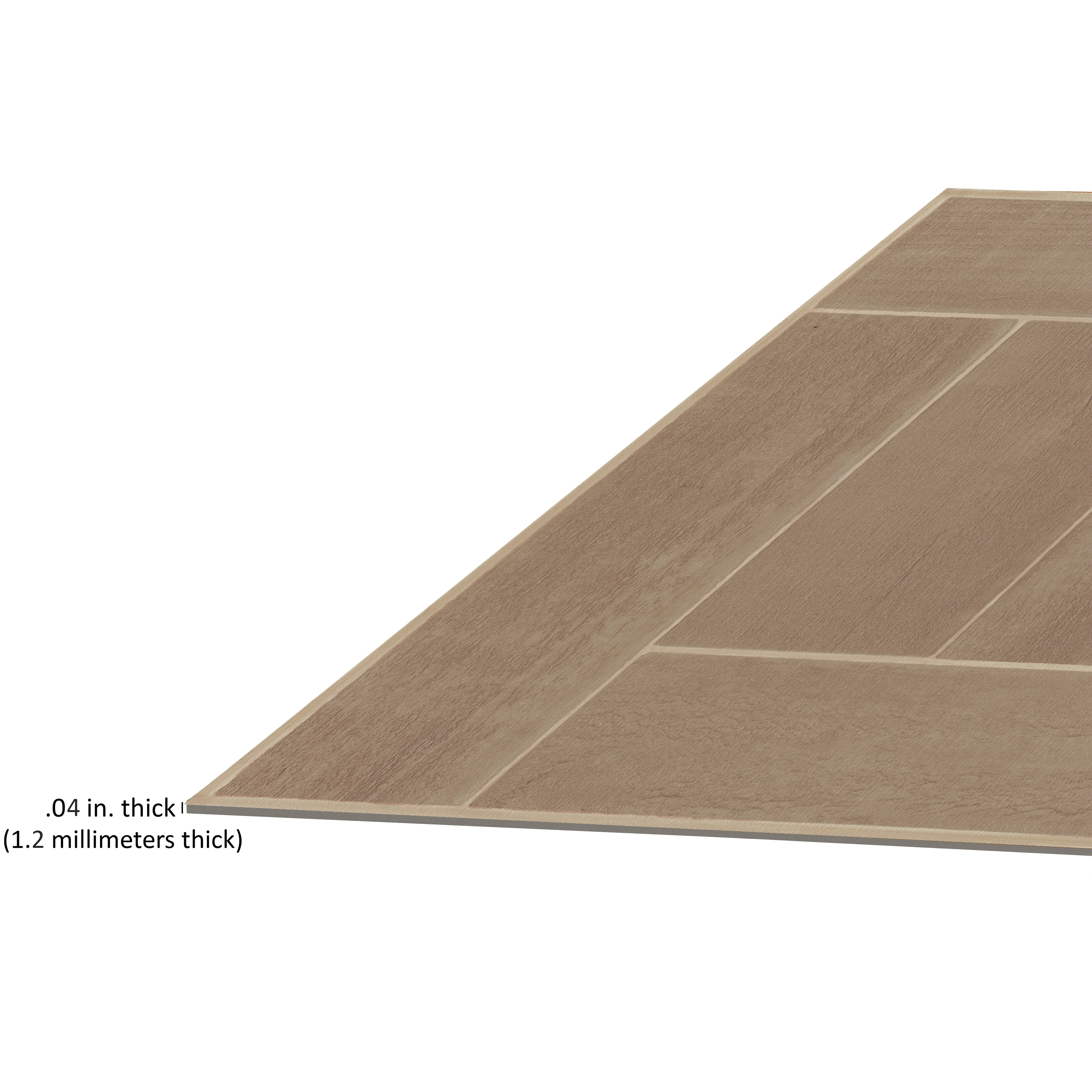 Achim 12"x12" 1.2mm Peel & Stick Vinyl Floor Tiles 45 Tiles/45 Sq. ft. Saddlewood