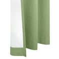 thumbnail image 4 of Winmate Topsions 3-way Header Insulated Curtain Panel Pair each 80" x 84" in Sage, 4 of 6