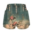 thumbnail image 3 of Mitankcoo Biker Shorts for Women Summer Print Workout Pockets High Waist Everyday Yoga Skorts S-4XL, 3 of 6