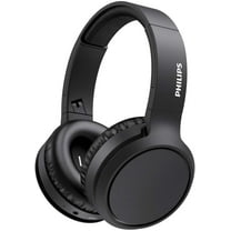 PHILIPS H5205 Over-Ear Wireless Headphones with 40mm Drivers, Lightweight Cushioned Headband, 29Hrs, USB-C, Bass Boost, Black
