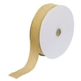 thumbnail image 1 of Unique Bargains Velvet Ribbon 1 1/2 Inch x 10 Yard Single Face Spool Silky DIY Crafts Gift Wrapping Bow Decoration Khaki, 1 of 5