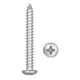 thumbnail image 1 of Tornillo de rosca Irfora A2 DIN7981 # 10 4.8mm 304 Tornillo de acero inoxidable Avellanado tornillos de madera autorroscantes 4.8mm * 38mm Irfora Tornillo de rosca, 1 of 7
