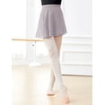 thumbnail image 3 of Ballet Wrap Skirt Women Chiffon Short Semi Sheer Dance Skirts with Tie Waist, 3 of 5