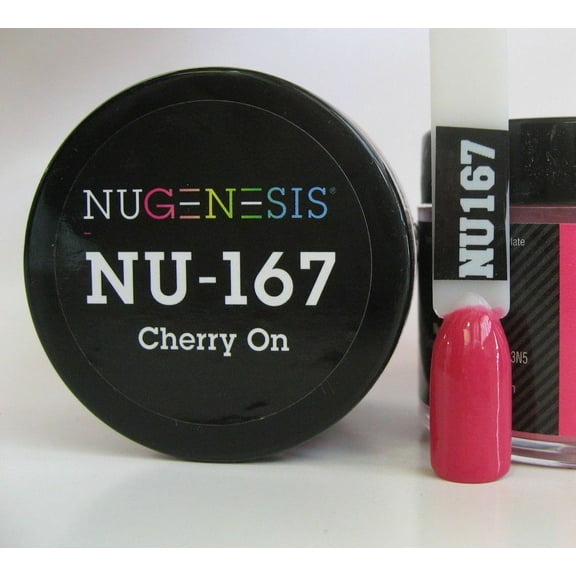 NUGENESIS Nail Color Dip Dipping Powder 1.5oz/jar - NU167 Cherry On