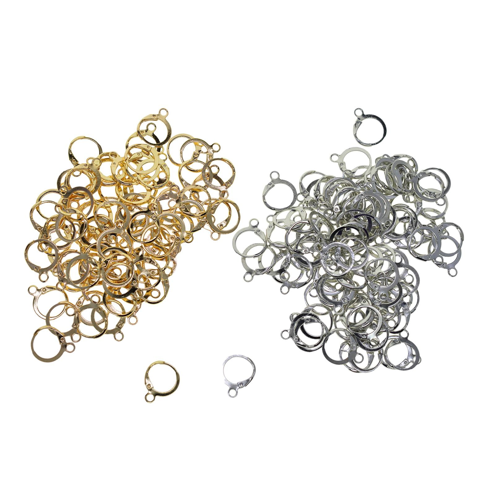 200x Ear Hooks Ear Wire Charms for Jewelry Making