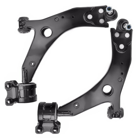 Detroit Axle - Front Lower Control Arms for 2006-2011 Volvo C30 C70 S40 V50 2 Lower Control Arms w/Ball Joints Assembly 2007 2008 2009 2010 Replacement