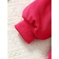 thumbnail image 6 of Little Girl Clothes Kid Girl 2PCS Outfits Long Sleeve Letter Print Top Jeans Pants Set Red 6 Years, 6 of 9